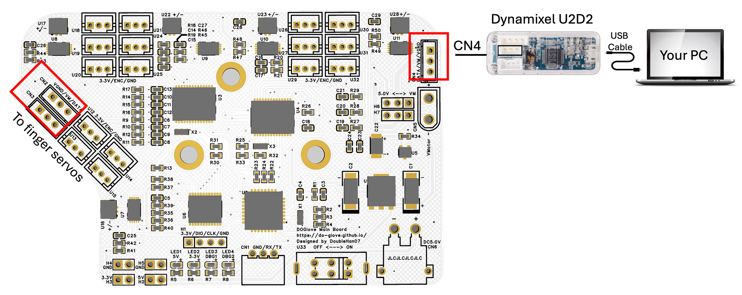 U2D2 Connection